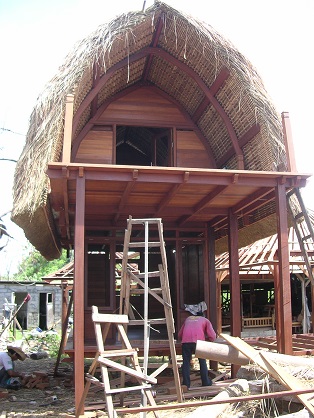 pre-fabrication balinese small house